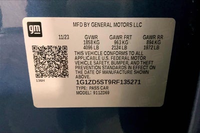 2024 Chevrolet Malibu 1LT