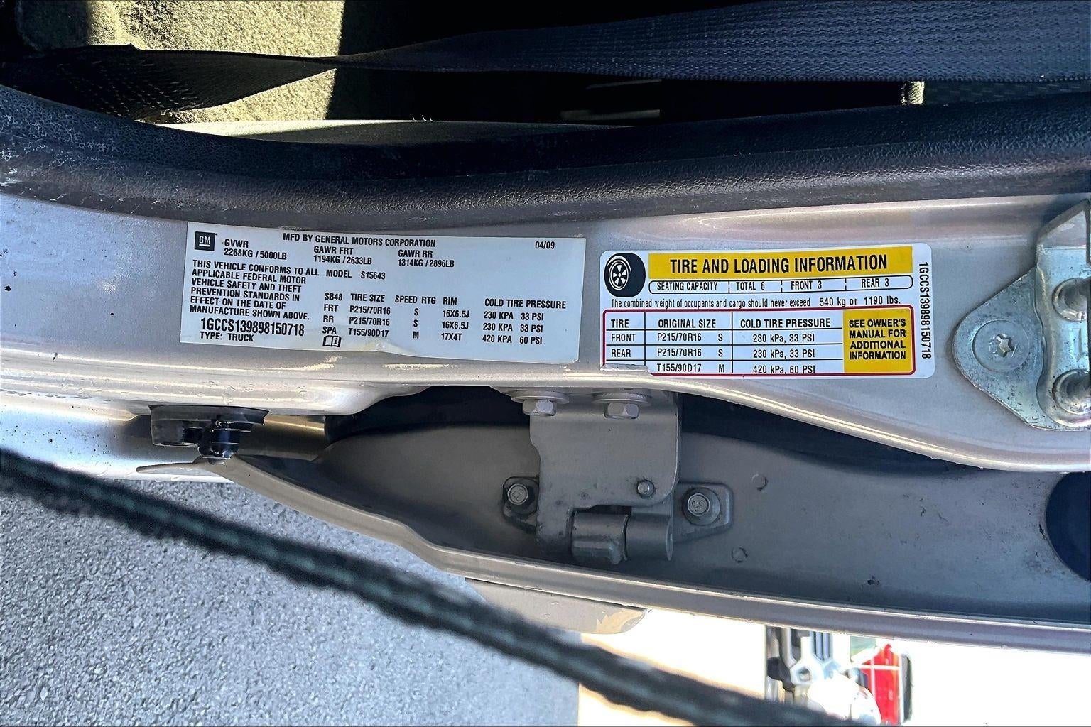 2009 Chevrolet Colorado LT w/1VL