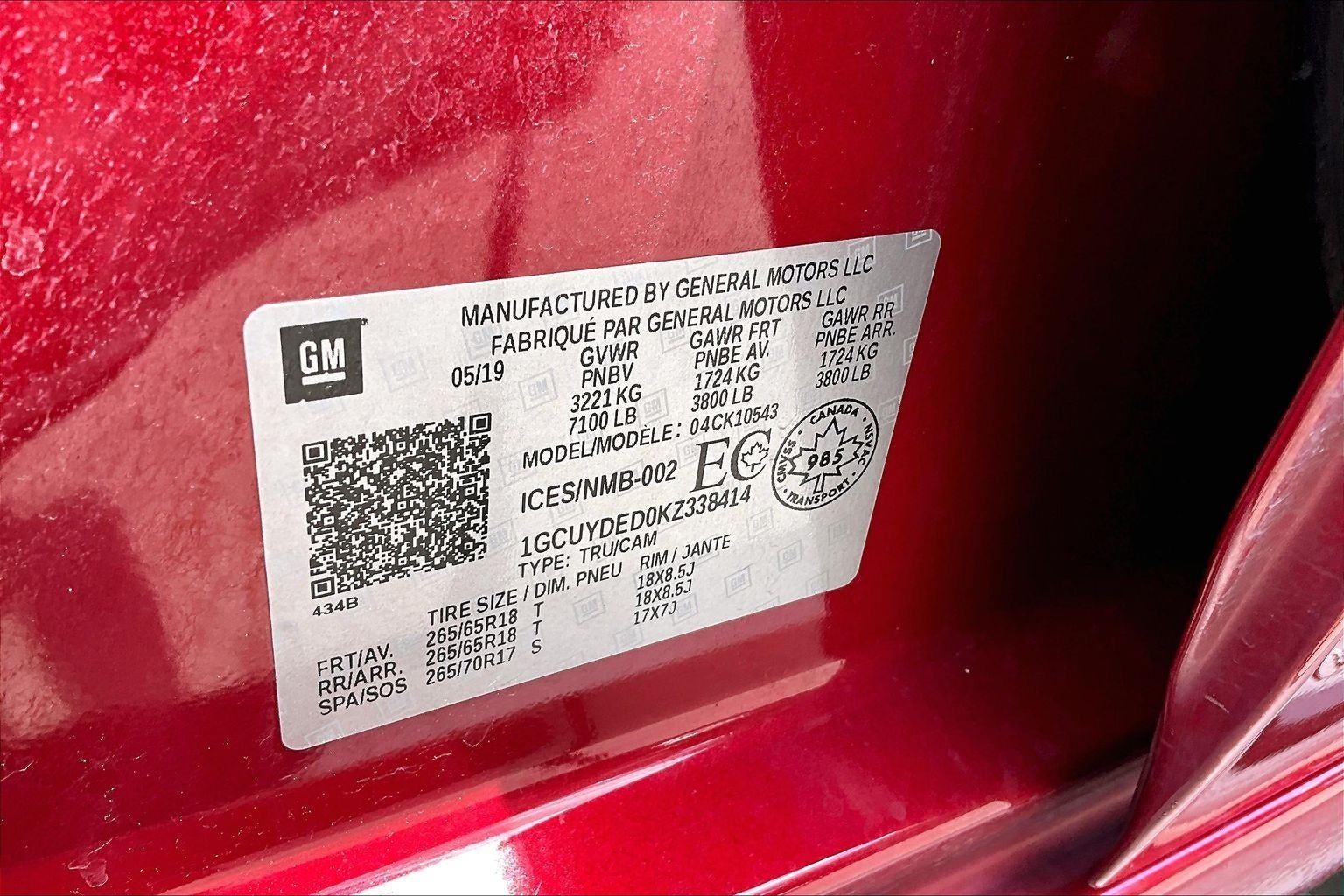 2019 Chevrolet Silverado 1500 LT