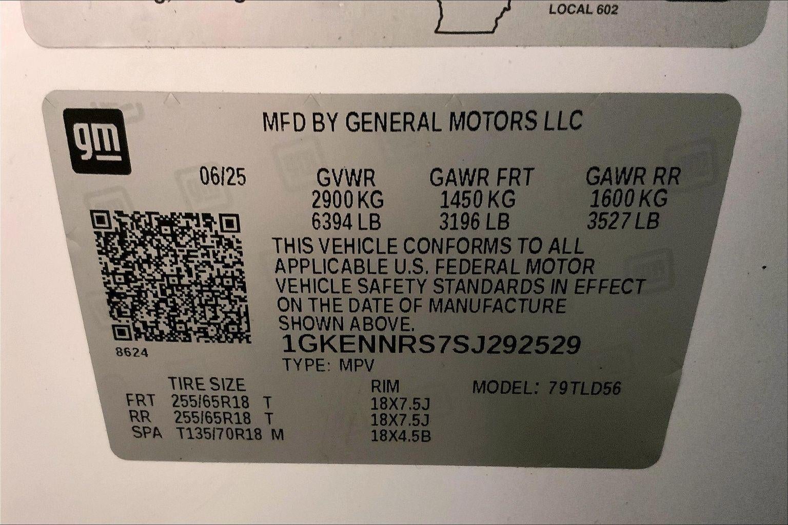 2025 GMC Acadia Elevation
