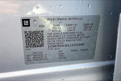 2018 Chevrolet Traverse Premier