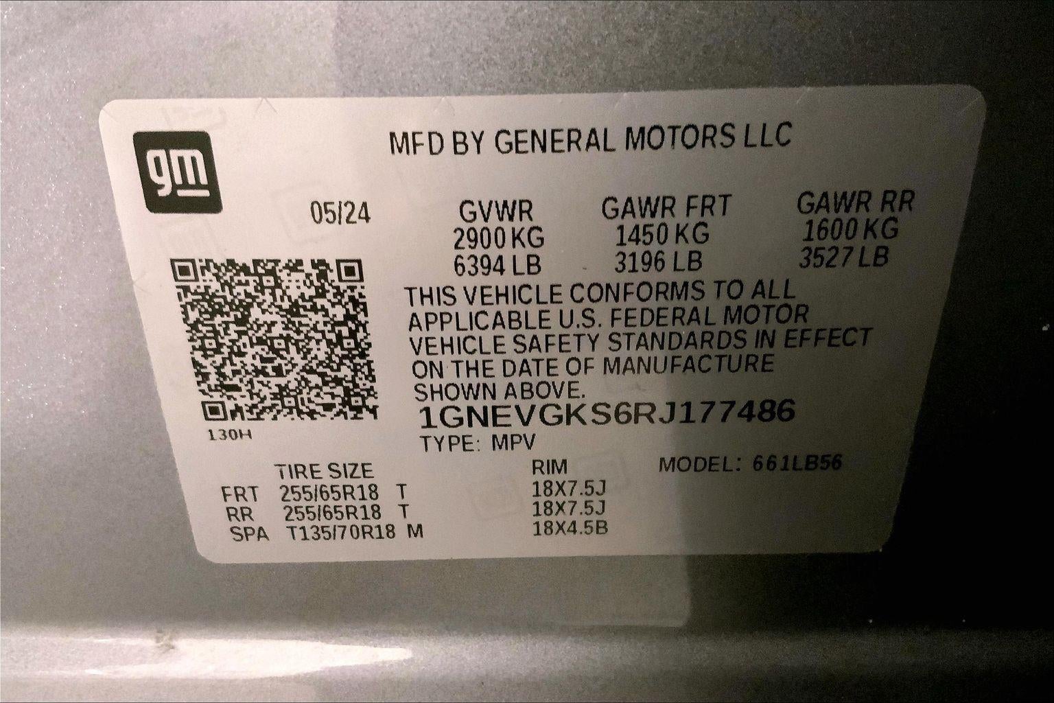 2024 Chevrolet Traverse LT