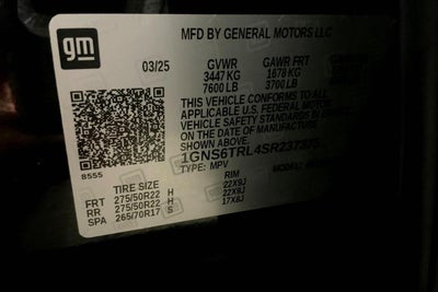 2025 Chevrolet Tahoe High Country