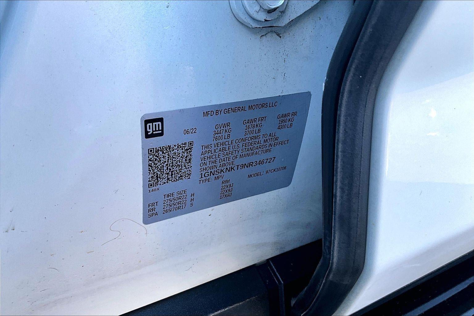 2022 Chevrolet Tahoe LT