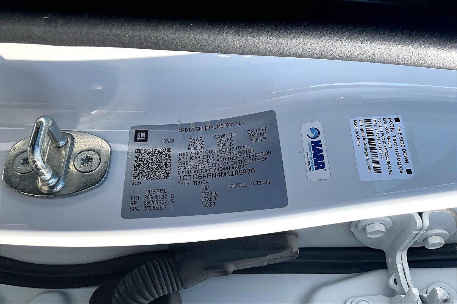 2021 GMC Canyon 4WD AT4 w/Cloth