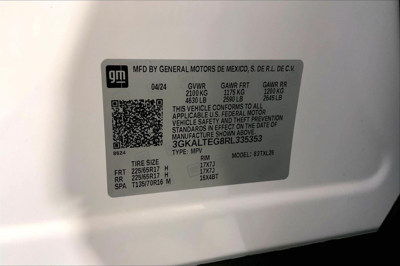 2024 GMC Terrain SLE