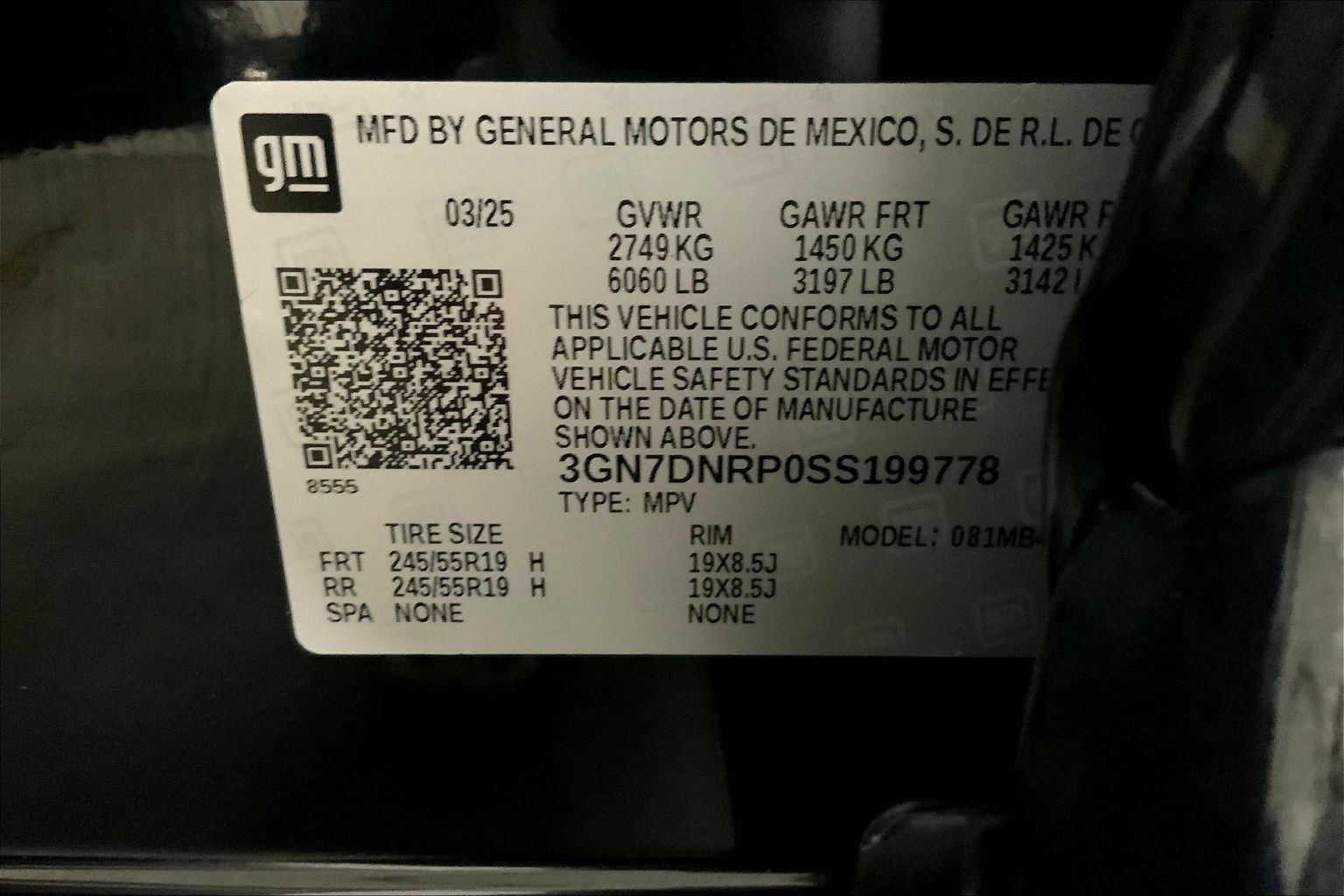 2025 Chevrolet Equinox EV LT