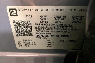 2025 Chevrolet Equinox EV LT