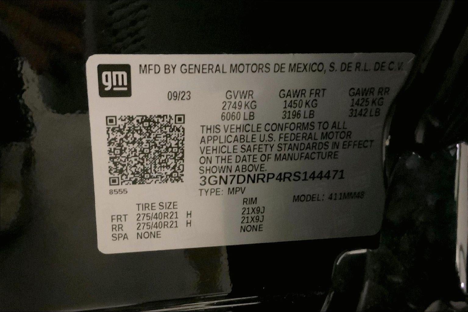 2024 Chevrolet Equinox EV RS