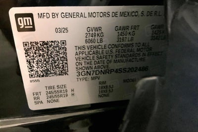 2025 Chevrolet Equinox EV LT