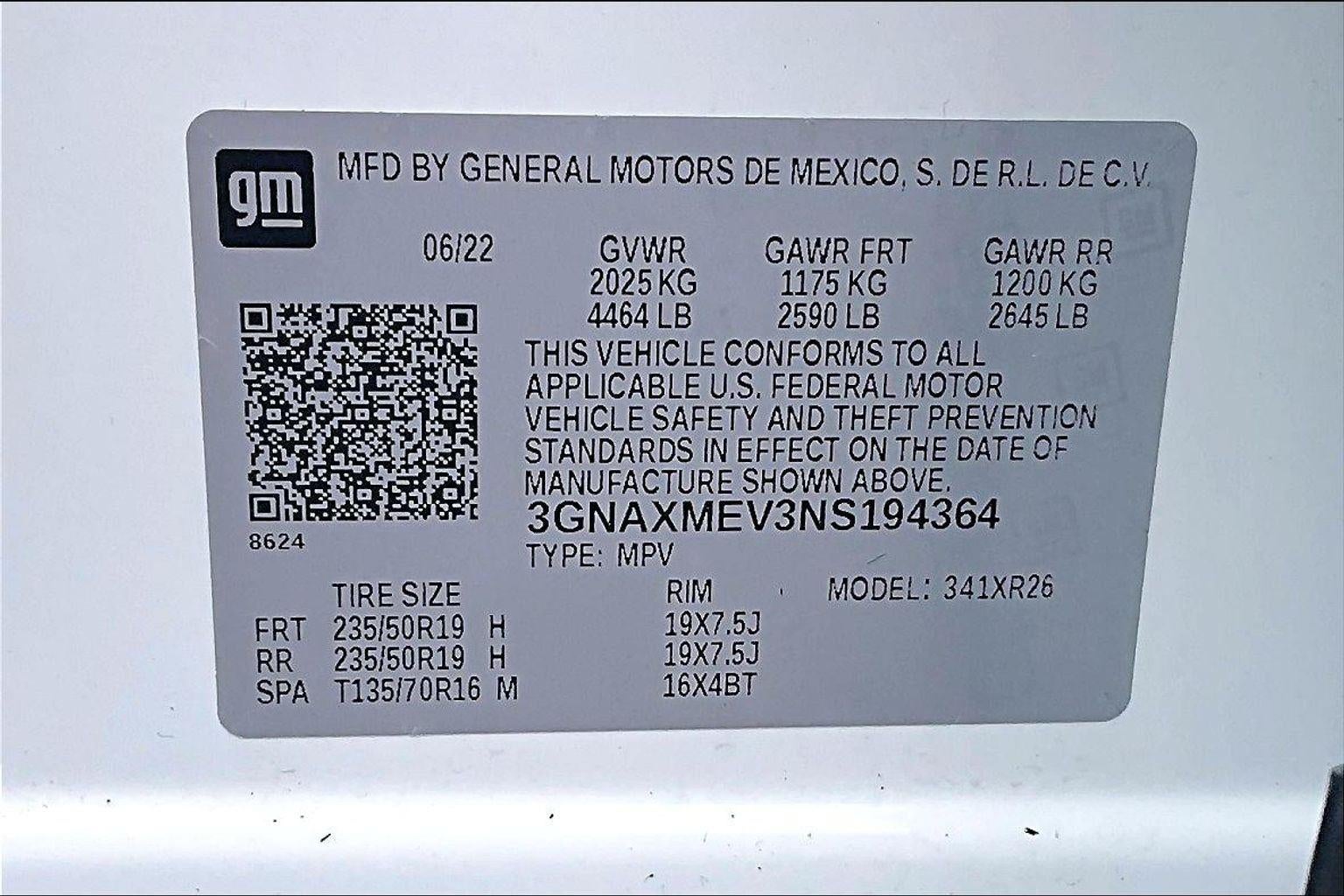 2022 Chevrolet Equinox RS