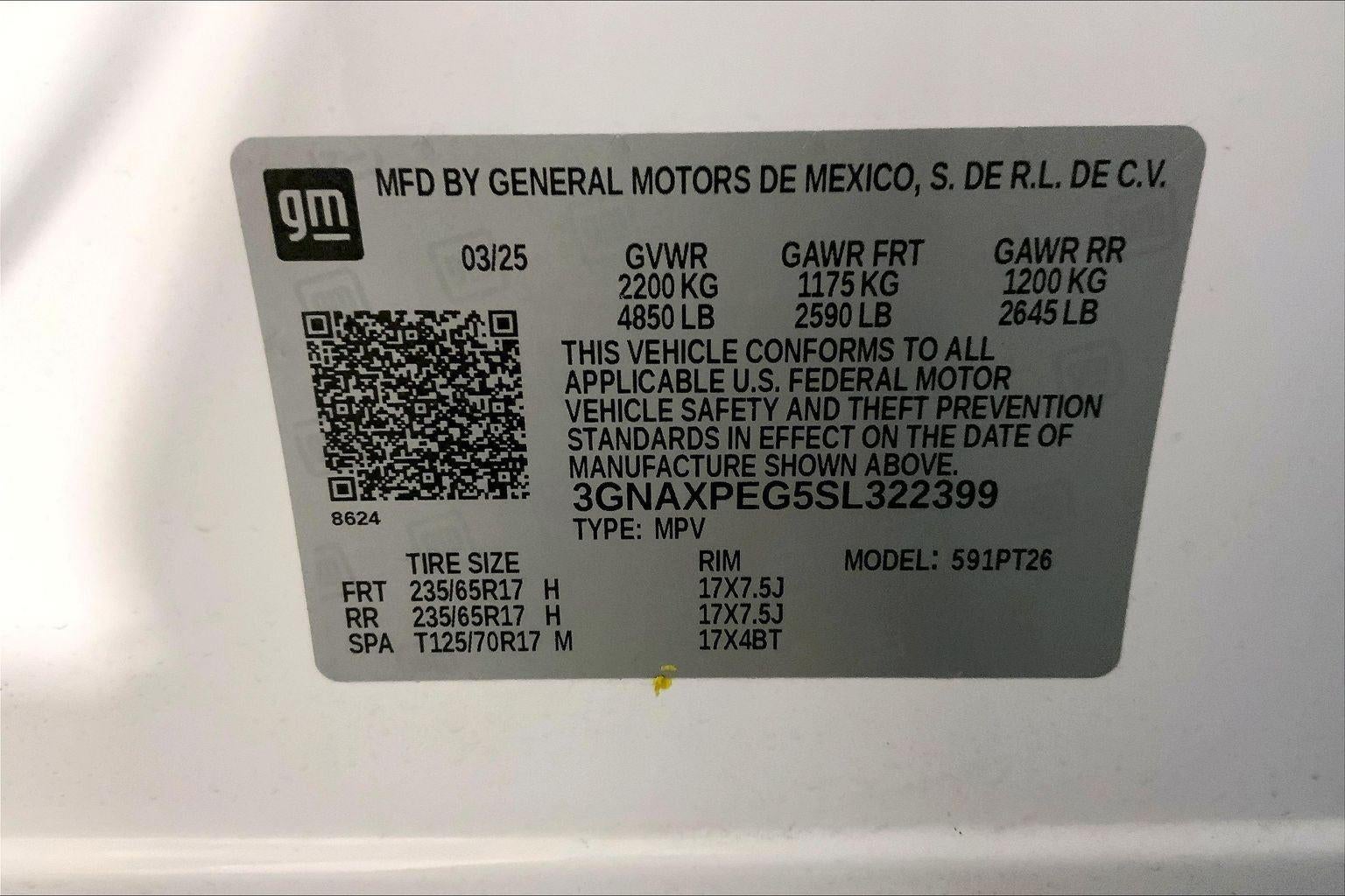 2025 Chevrolet Equinox LT