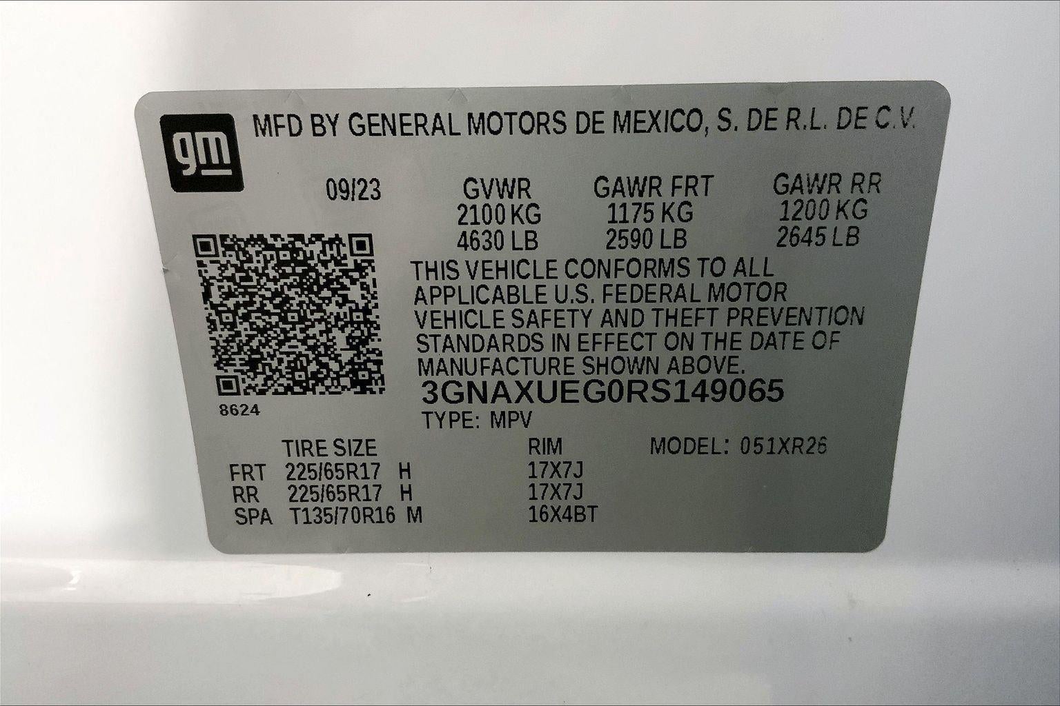 2024 Chevrolet Equinox LT