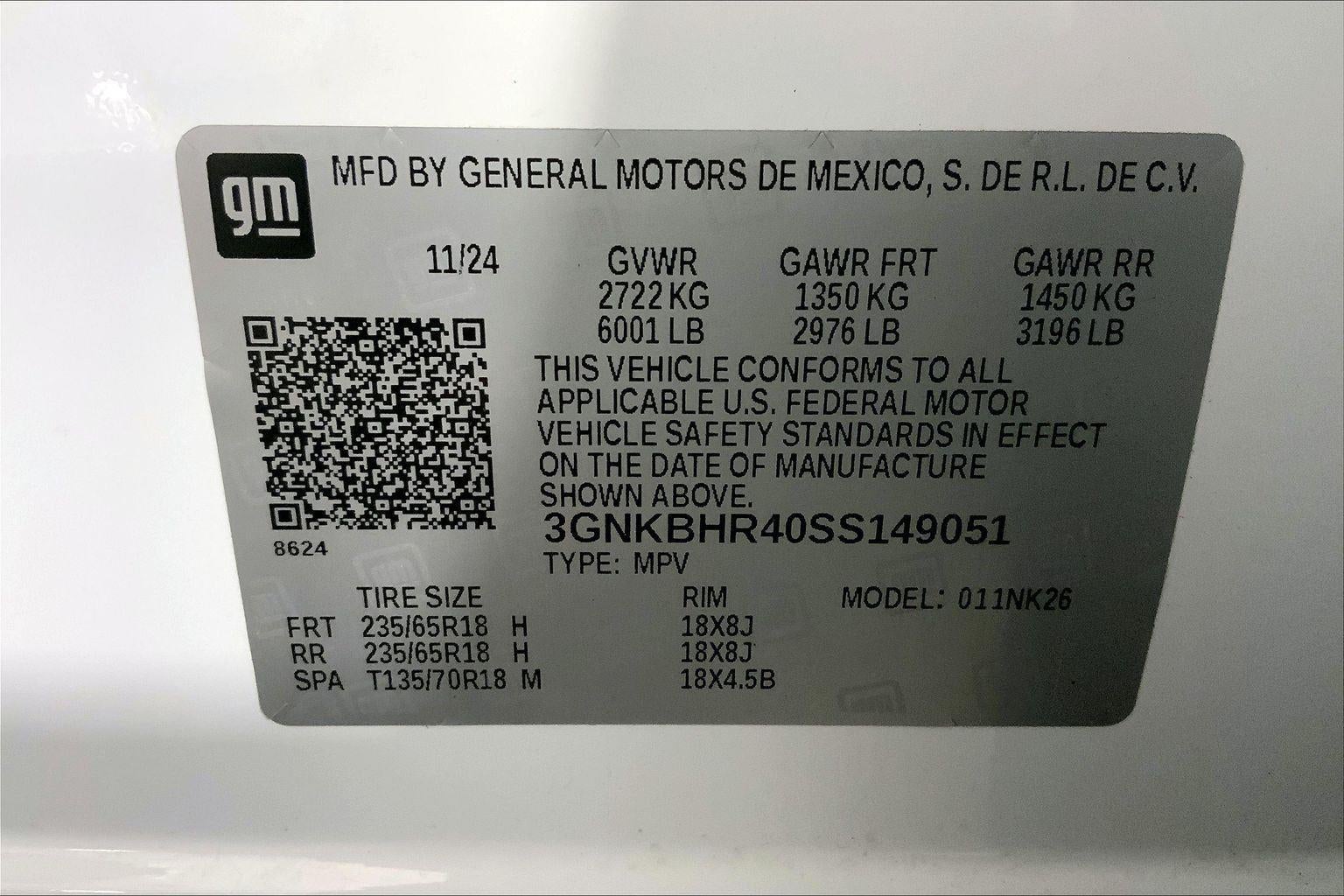 2025 Chevrolet Blazer 2LT