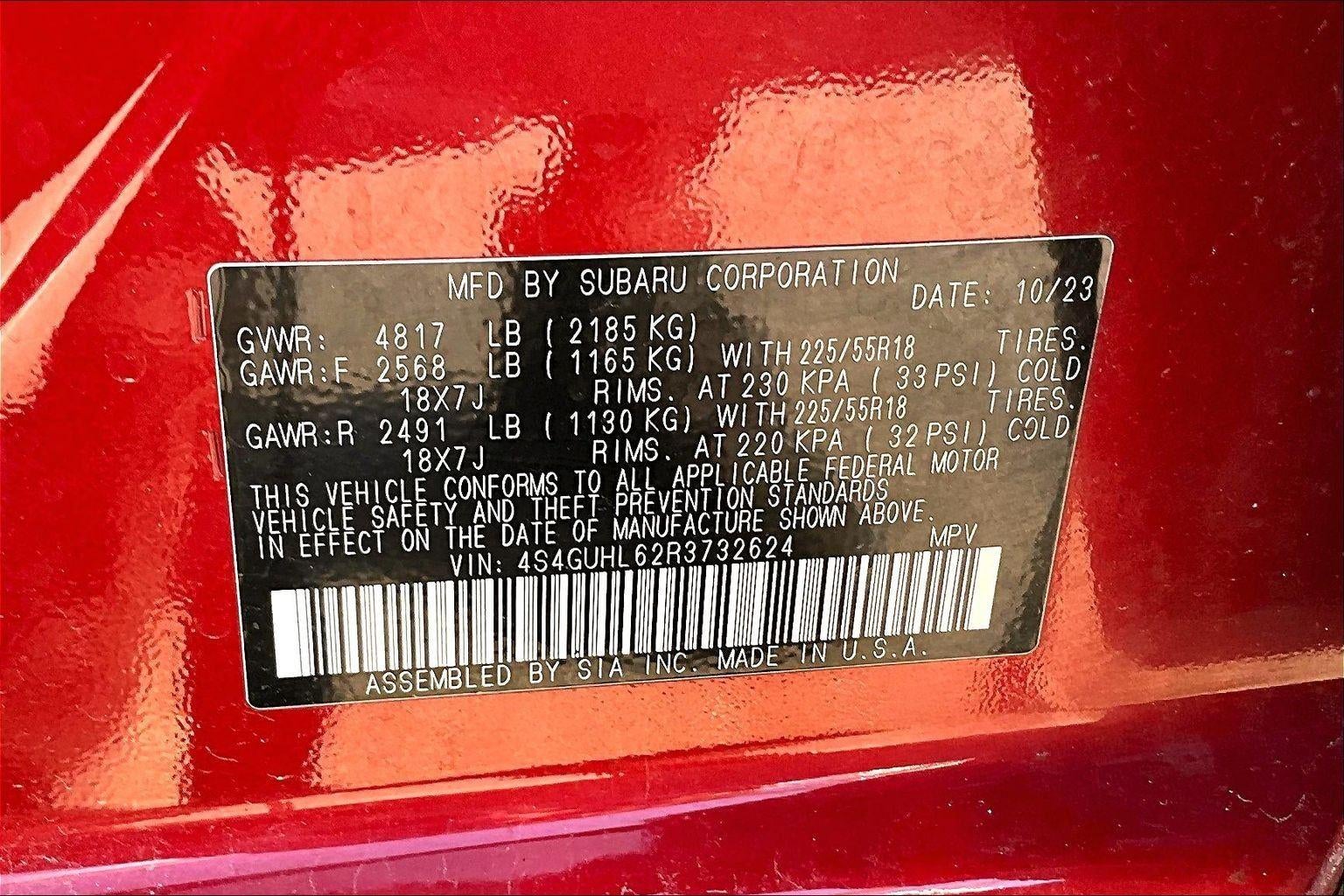 2024 Subaru Crosstrek Limited