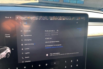 2018 Tesla Model 3 Long Range Battery