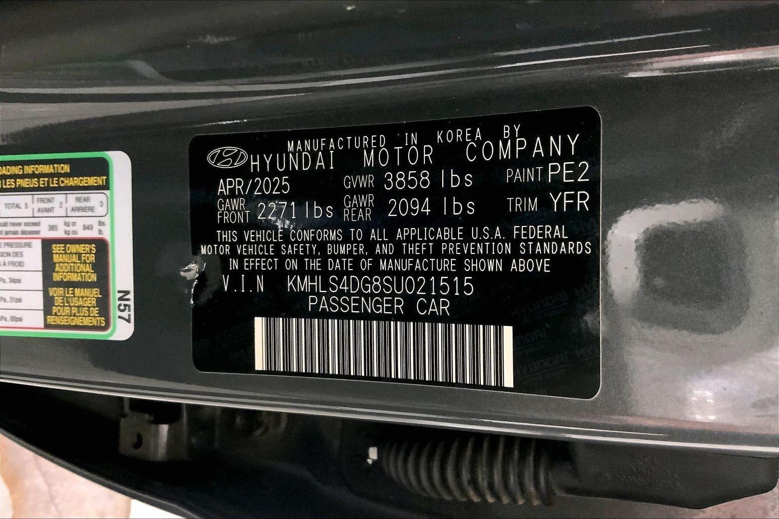 2025 Hyundai Elantra SEL Convenience