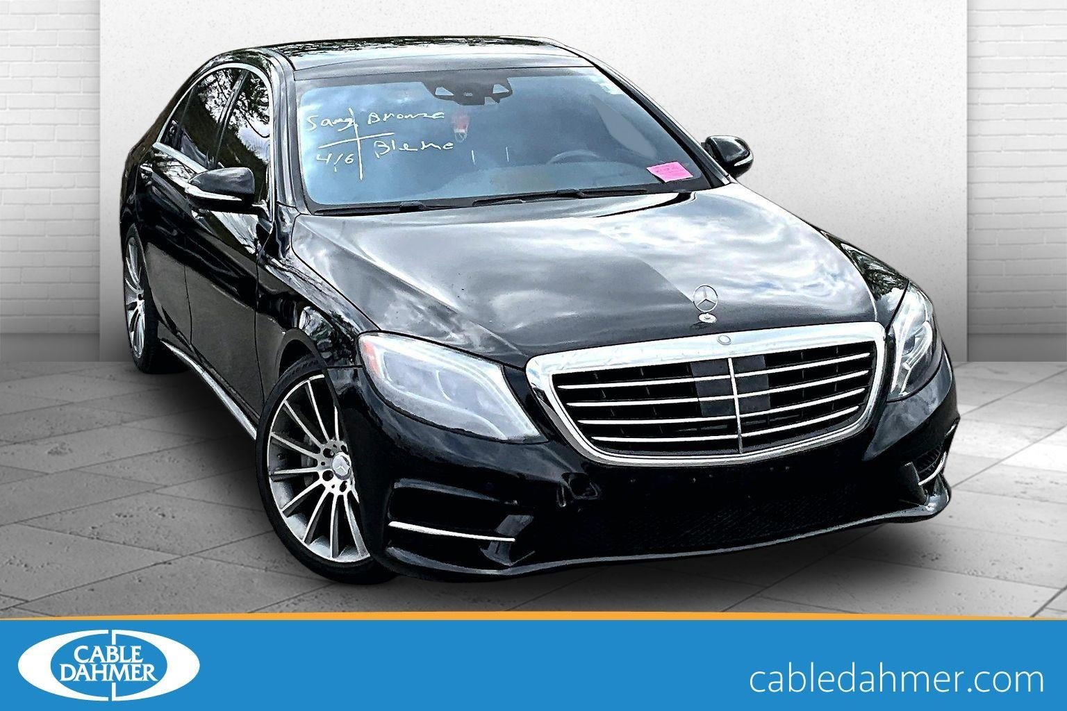 2016 Mercedes-Benz S-Class S 550