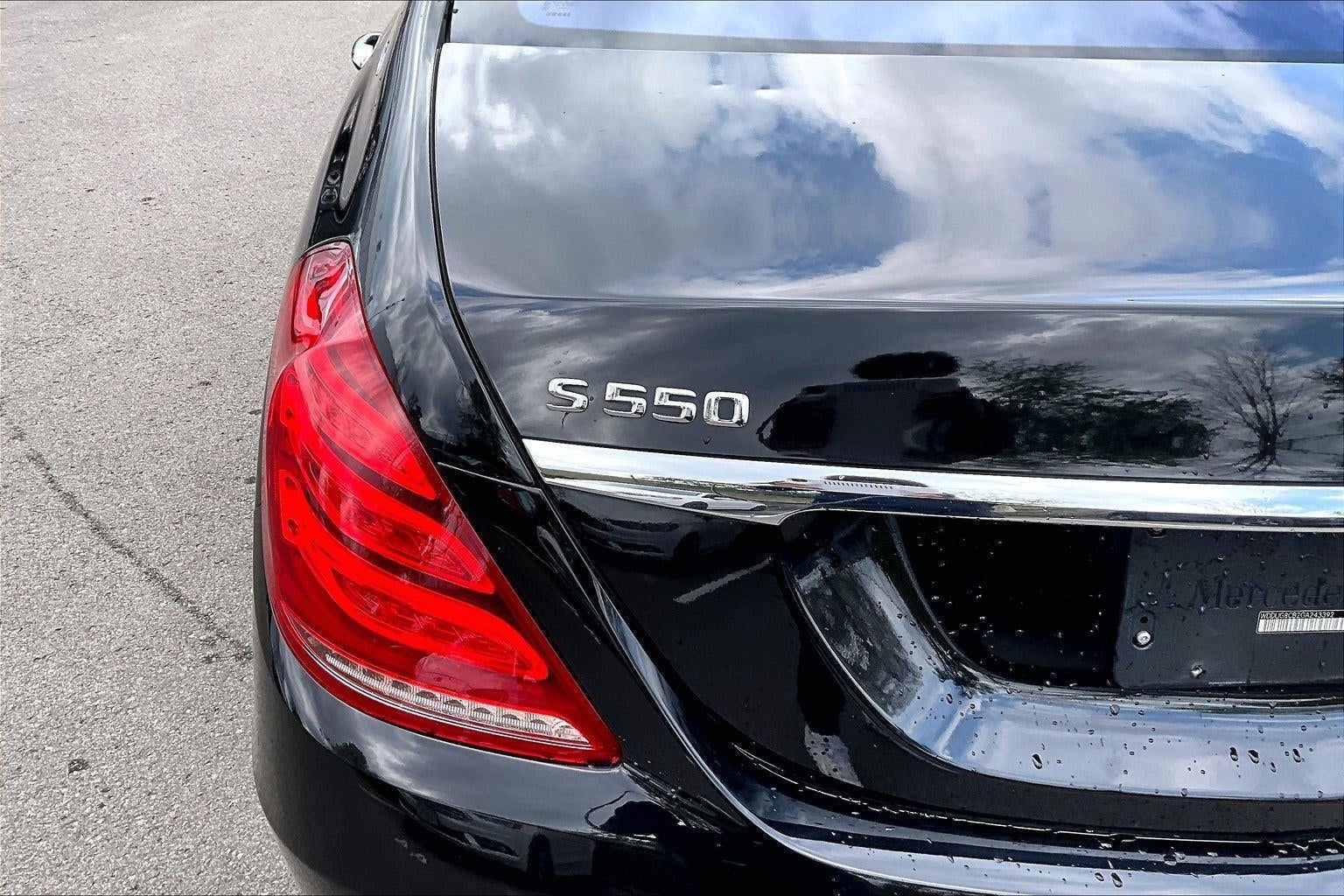 2016 Mercedes-Benz S-Class S 550