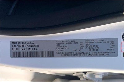 2025 RAM 1500 Warlock Crew Cab 4x4 5'7' Box