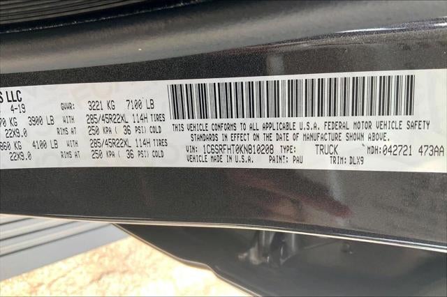 2019 RAM 1500 Limited Crew Cab 4x4 5'7' Box