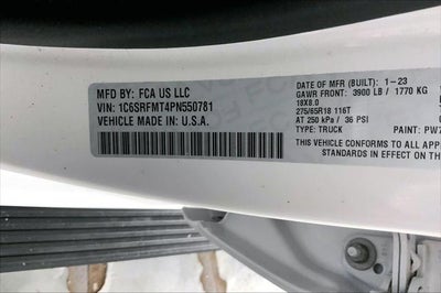 2023 RAM 1500 Big Horn Crew Cab 4x4 6'4' Box