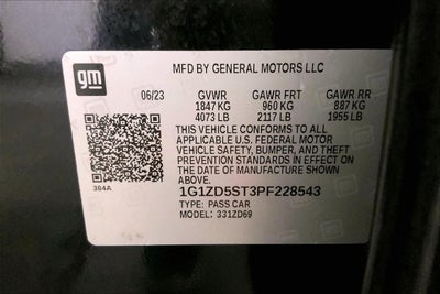 2023 Chevrolet Malibu FWD 1LT