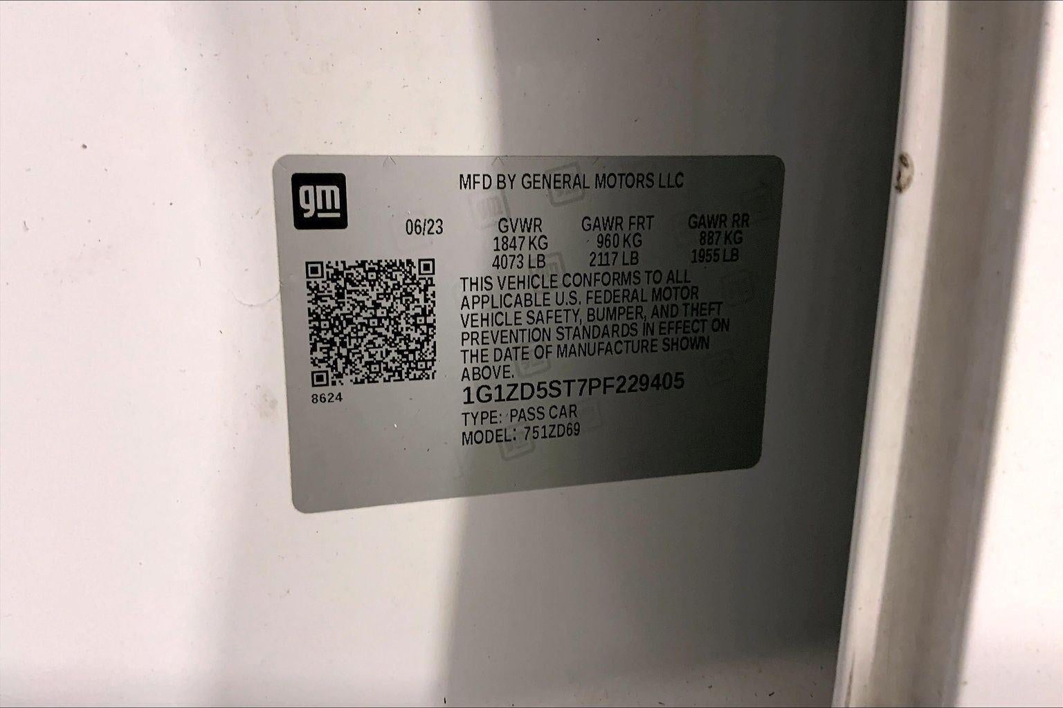 2023 Chevrolet Malibu FWD 1LT