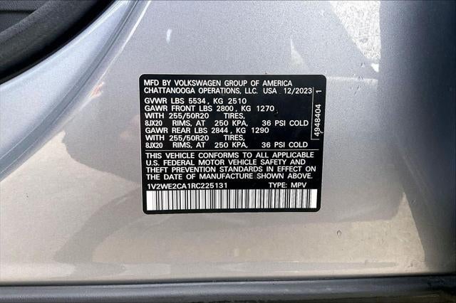 2024 Volkswagen Atlas Cross Sport 2.0T SE w/Technology