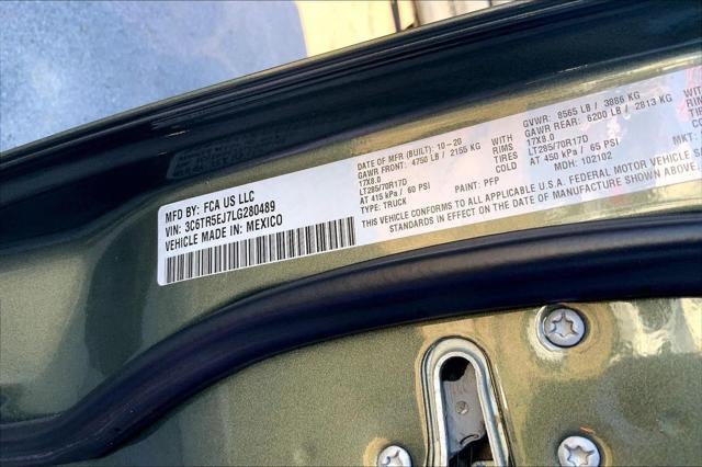 2020 RAM 2500 Power Wagon Crew Cab 4x4 6'4' Box