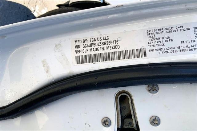 2024 RAM 2500 Big Horn Crew Cab 4x4 6'4' Box