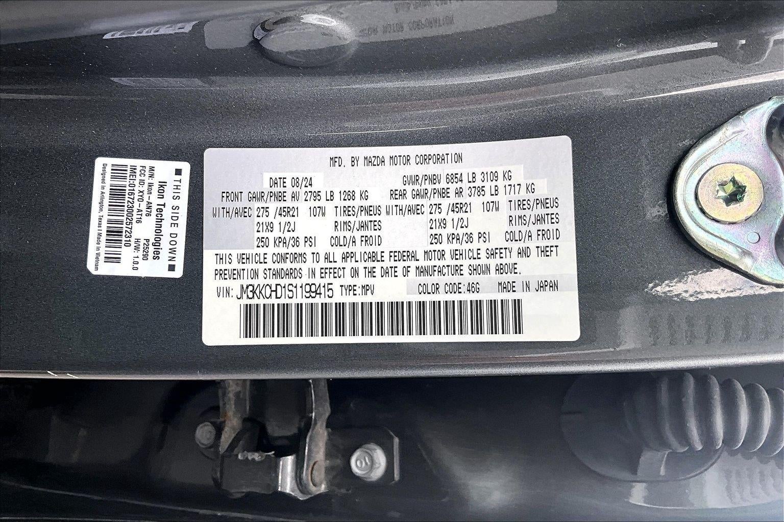 2025 Mazda Mazda CX-90 3.3 Turbo Premium Sport