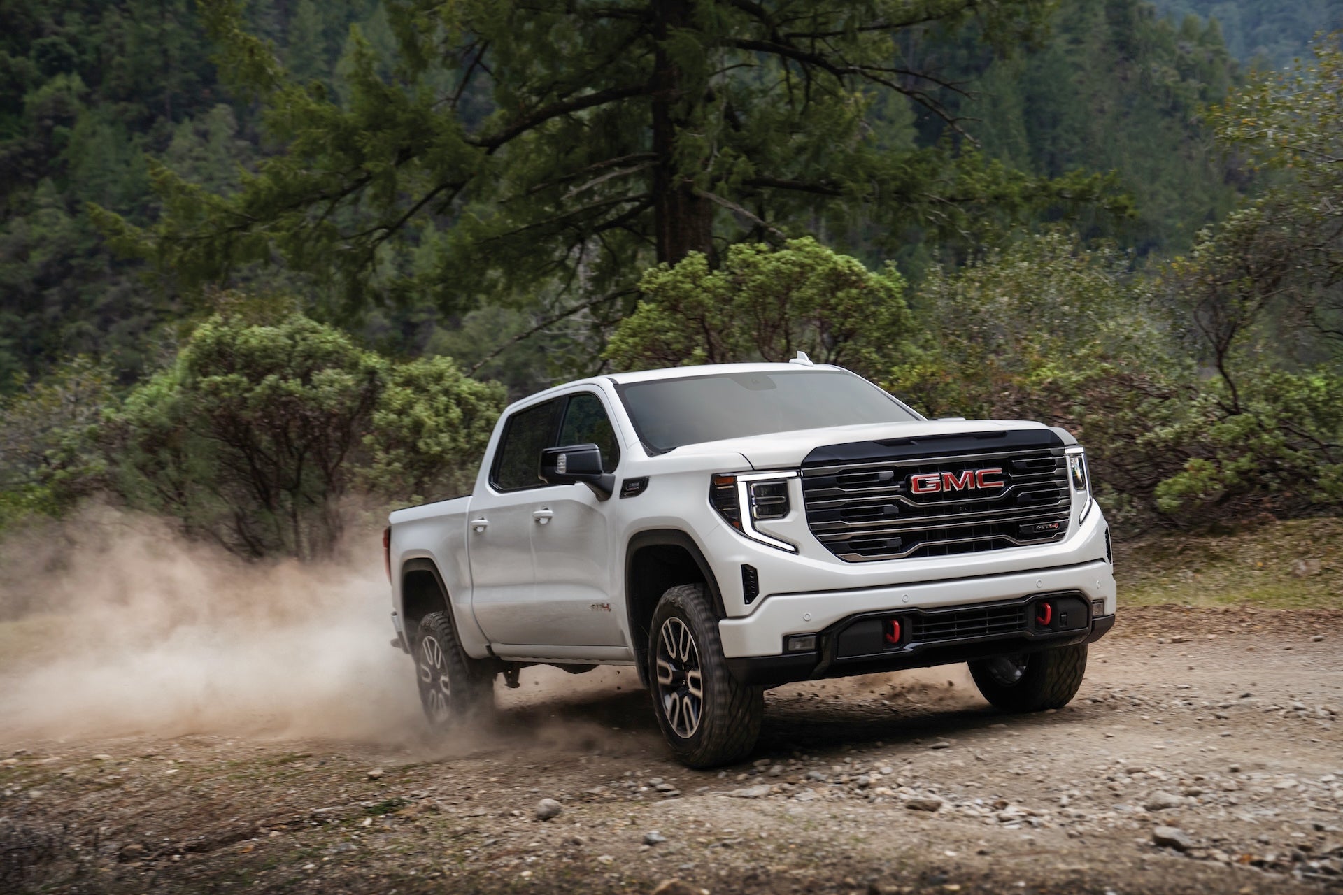 2026 GMC Sierra 1500 AT4 white